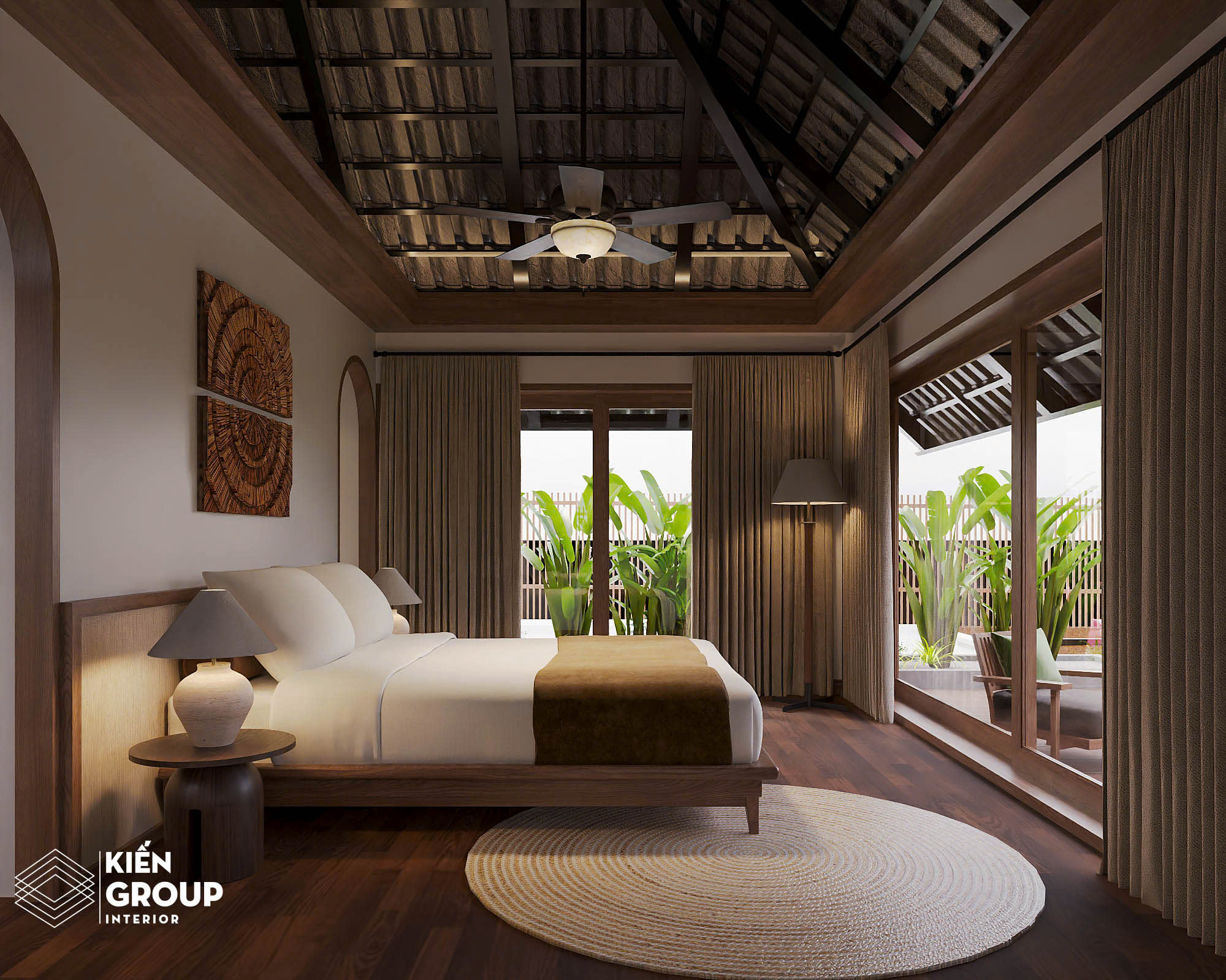 [HN] KIẾN TRÚC & NỘI THẤT NHÀ VƯỜN BA VÌ | HÀ NỘI